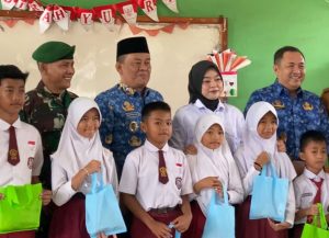Pemkab Pesawaran Launching Program Makanan Bergizi Gratis untuk 1.435 Siswa Penerima Manfaat.
