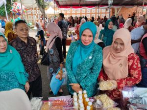 Dharma Wanita Dan PKK Kab. Majalengka Gelar Bazzar Ramadhan 1446 H.