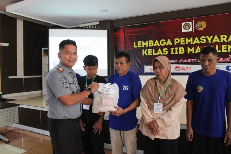 Peduli Sesama, Lapas Majalengka Gelar Bakti Sosial