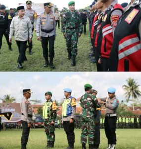 TNI-POLRI Dan Instansi Gelar Apel Gabungan Dalam Pengamanan PSU PILKADA KAB. TASIKMALAYA TAHUN 2024 LALU