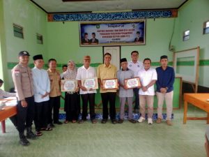 Pemerintah Desa Muntai Kecamatan Bantan Salurkan Pembagian BLT DD ,T.A.2025