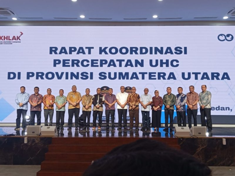 Sekdakab Paluta Hadiri Rakor Percepatan Universal Health Civerage ( UHC ) Sumut