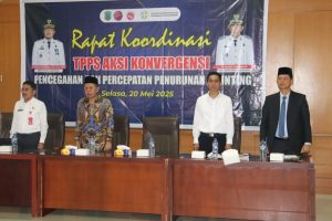 Pemkab Paluta Laksanakan Rakor Tim Percepatan Penurunan Stunting ( TPPS )