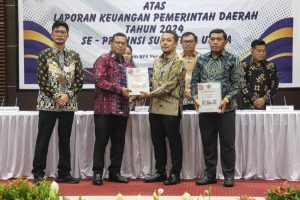 Badan Pemeriksa Keuangan ( BPK ) RI Wilayah Sumut Berikan Berikan Opini Wajar Tanpa Pengecualian Kepada Pemerintah Kab Paluta