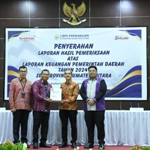 Raih Opini WTP ke-8 Berturut-Turut, Bupati Samosir: Jangan Berpuas Diri, Mari Bersama Kita Tingkatkan Kinerja Untuk Samosir yang Lebih Baik.