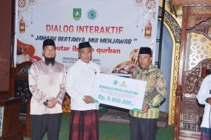 Bupati Kasmarni Sambut Baik dan Apresiasi Dialog Interaktif, Tentang Ibadah Qurban yang Ditaja MUI Bengkalis