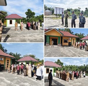 Pimpin Apel Pagi,Sekdes Pambang Pesisir Desi Rizal Tekankan Komitmen Tugas Terus Dipertahankan