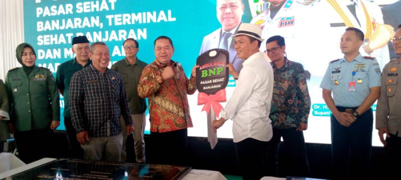Bupati Bandung Resmikan Pasar Sehat Banjaran, Pasar Terindah dan Terbesar di Kabupaten Bandung