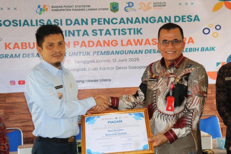 Desa Sosopan Dicanangkan Menjadi Desa Cantik Kabupaten Paluta