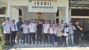 KONI Rohil Rapat Perdana, Tingkatkan Silaturrahmi dan Bahas Rencana Pelantikan
