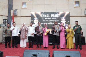 Bupati Paluta Hadiri Kenal Pamit Kapolres Tapanuli Selatan