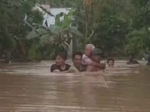Banjir bandang Terjang Tiga Kecamatan Di Kabupaten Tanggamus
