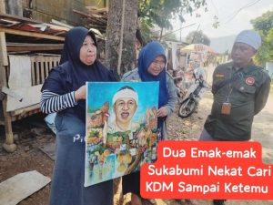 Viral! 2 Ibu-Ibu Asal Cimanggu “Nguber” Gubernur KDM ke Sukabumi, Rela Kehilangan Dompet & STNK demi Bertemu Sang Idola ‘Bapa Aing’