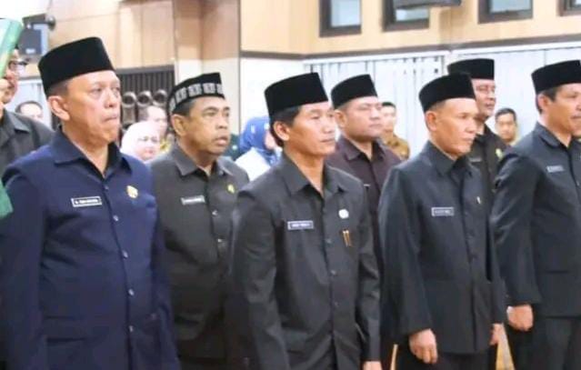 Pelantikan Dan Pengambilan Sumpah Jabatan Pimpinan Tinggi Pratama di Lingkungan Pemerintah Kota Tasikmalaya