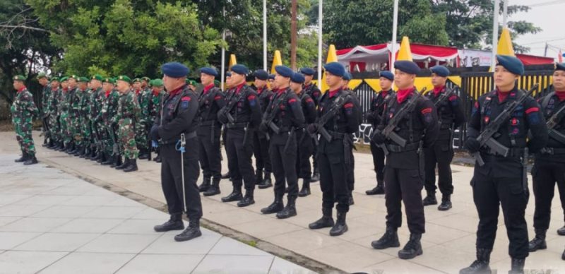 Personel Batalyon B Pelopor Laksanakan Ziarah Nasional di TMP Patria Bukit Sulap Lubuklinggau ﻿